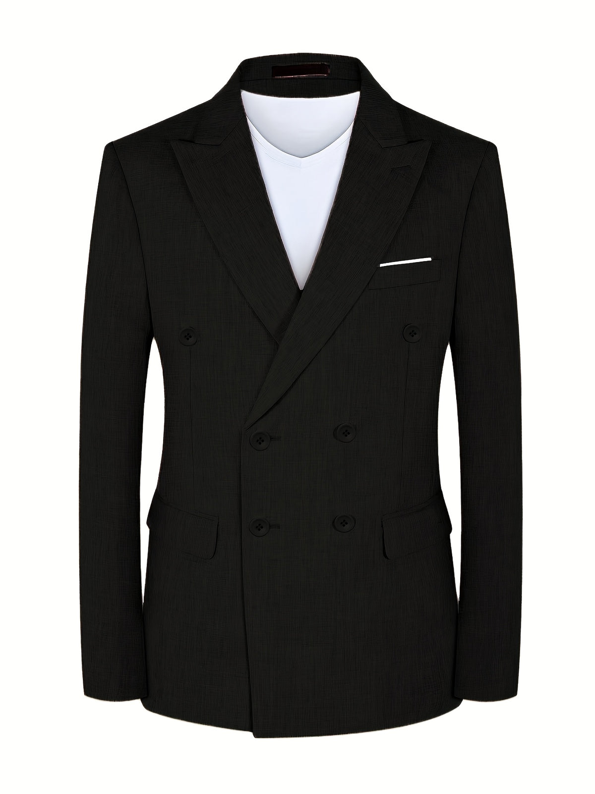 LAPEL SUIT JACKET FOR MEN