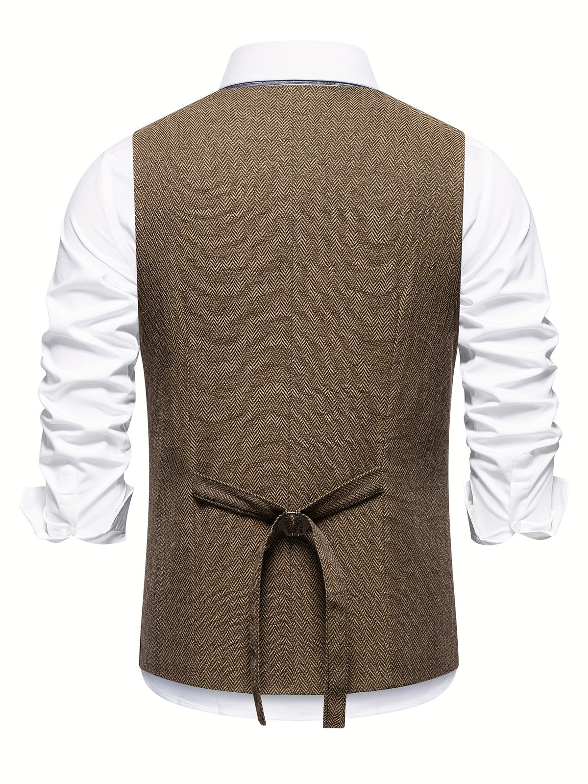 VINTAGE BUTTON VEST FOR MEN