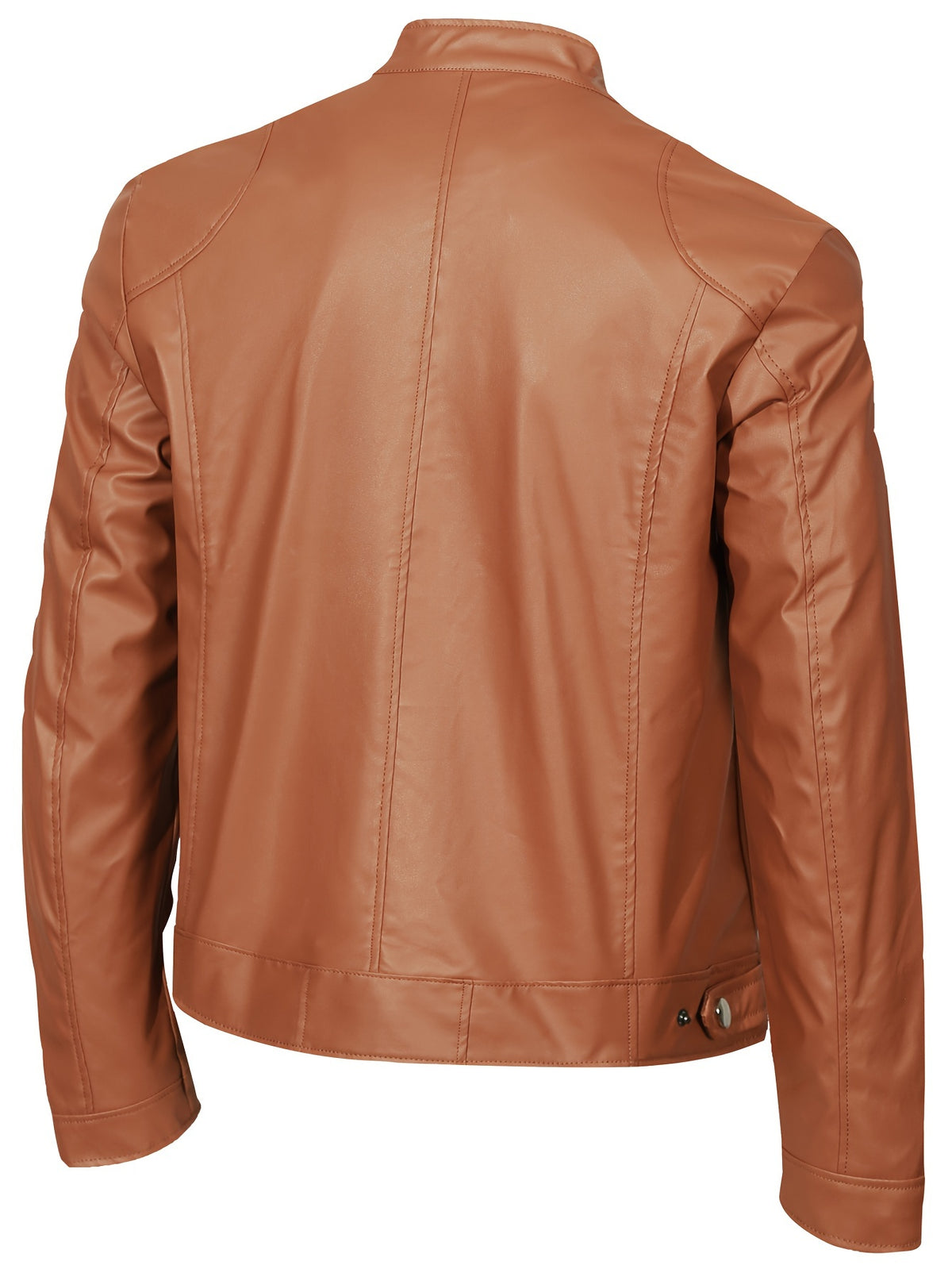ZIP MOTORCYCLE JACKET FOR MEN