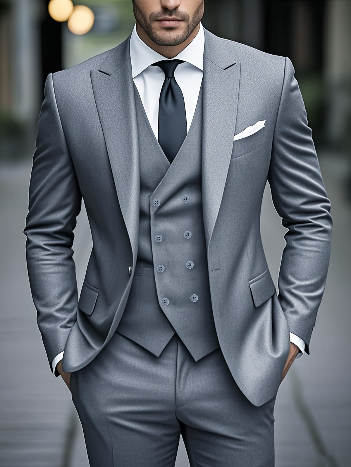 THREE PIECE SUIT SET FOR MEN
