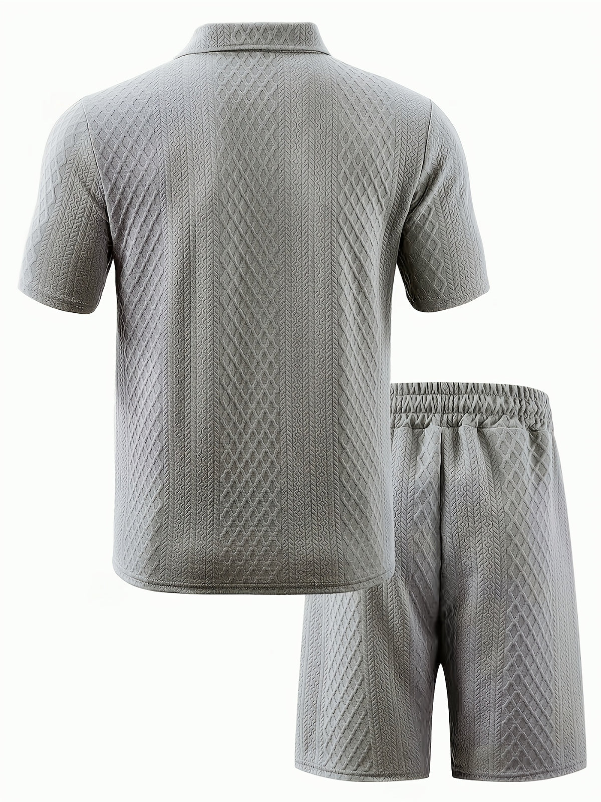 JACQUARD POLO SET FOR MEN