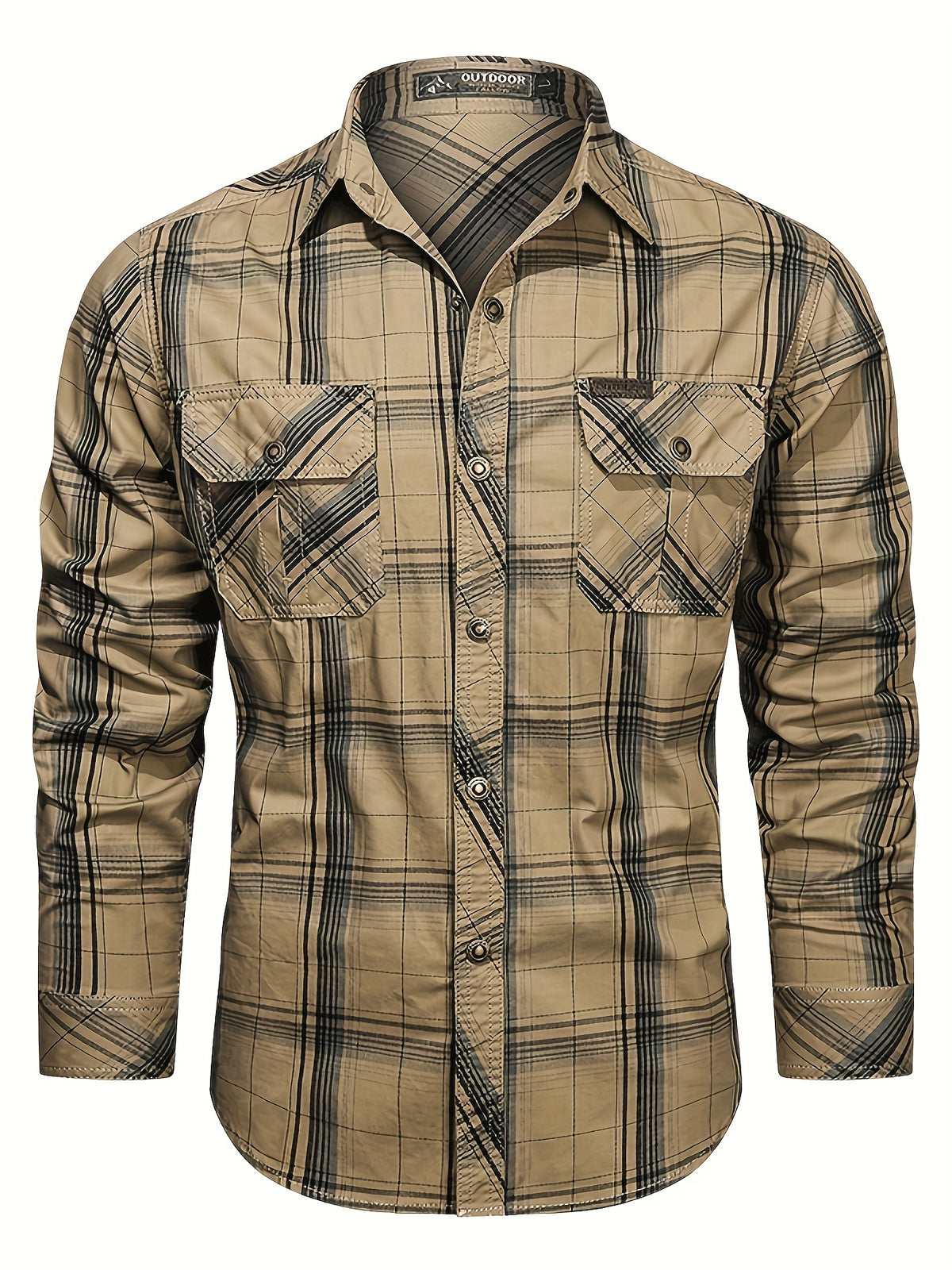 VINTAGE LAPEL SHIRT FOR MEN