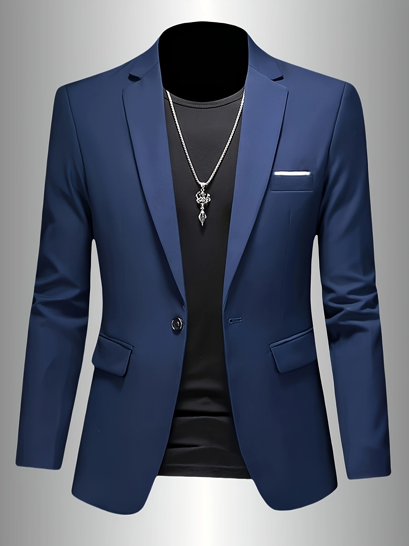 SLIM FIT SUIT JACKET FOR MEN