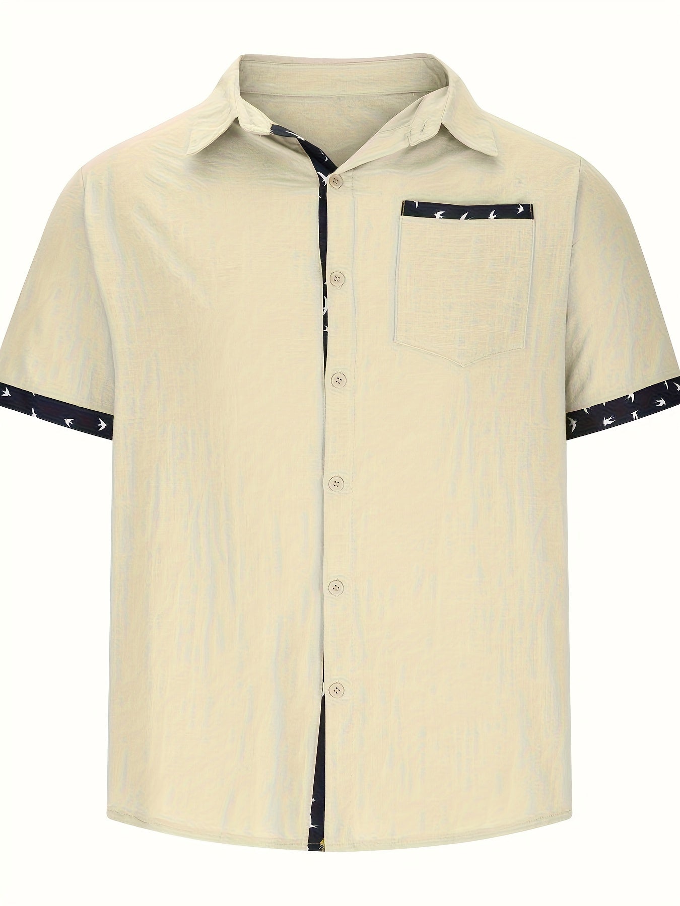 LAPEL SUMMER SHIRT FOR MEN