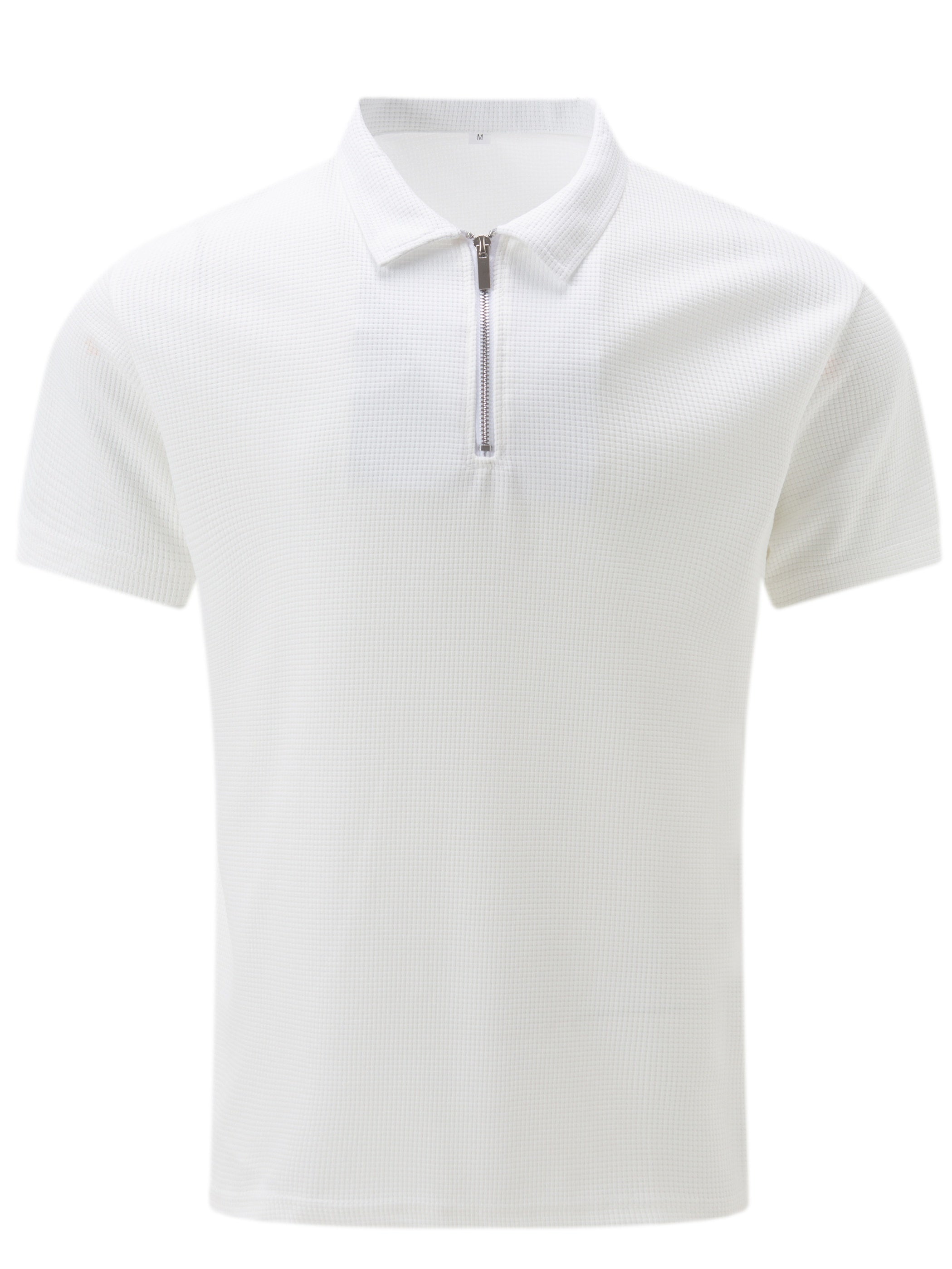 ZIPPER SHORT SLEEVE SHIRT FOR MEN