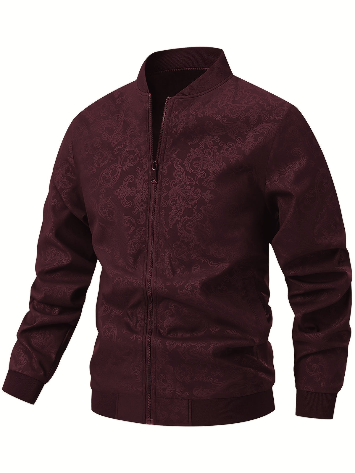 PHOENIX PRINT BOMBER JACKET FOR MEN