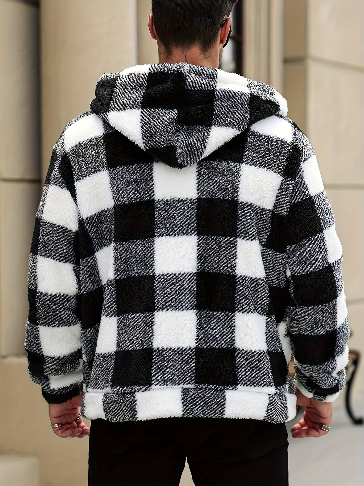 COLOURBLOCK HOODED JACKET FOR MEN