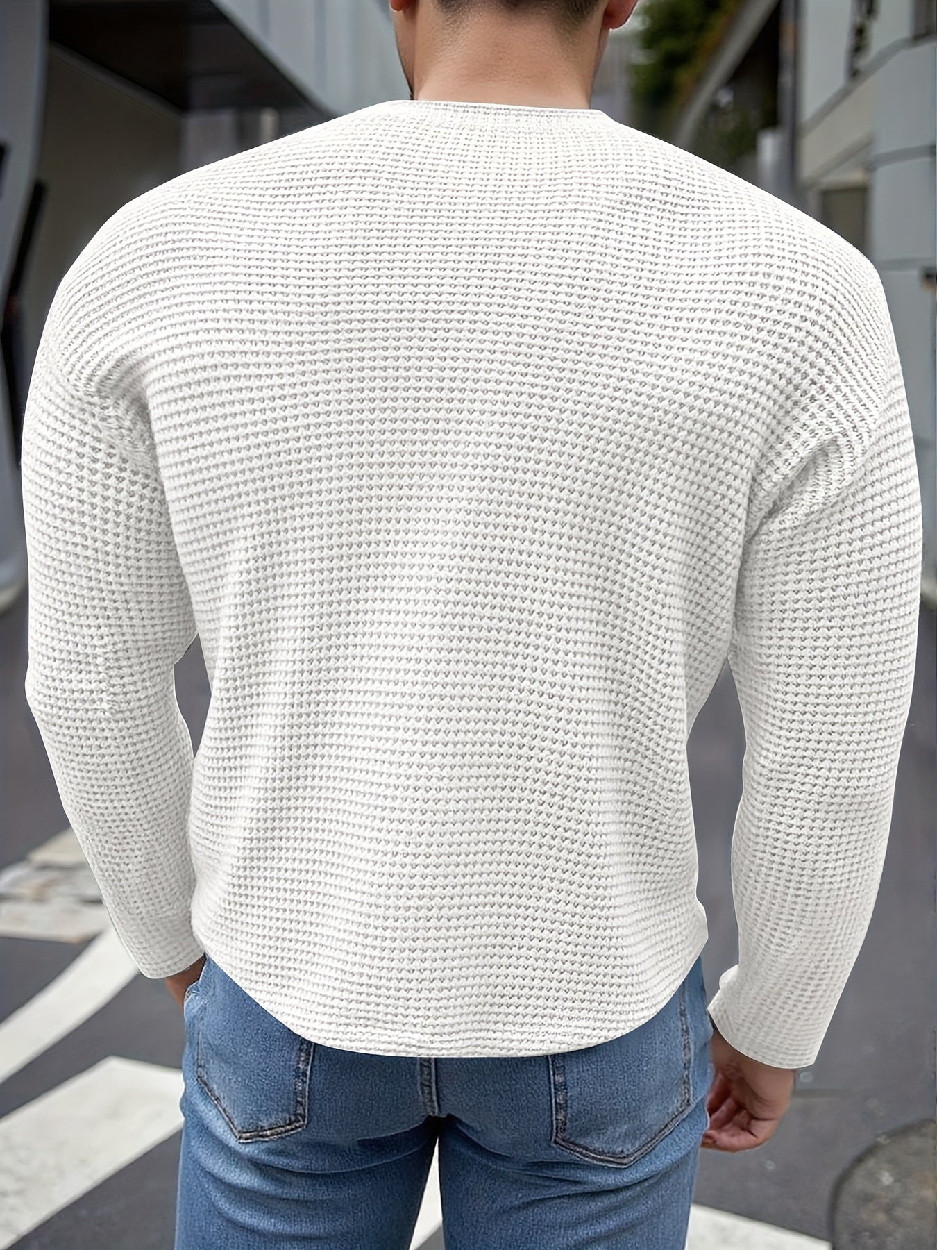 SLIM KNIT SHIRT FOR MEN
