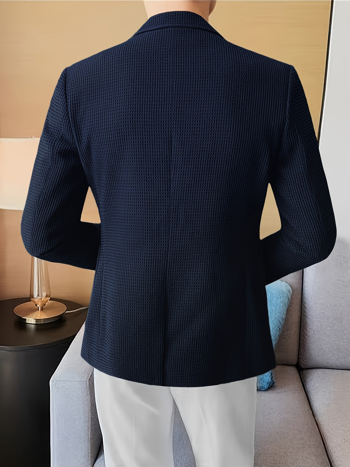 WAFFLE BLAZER FOR MEN