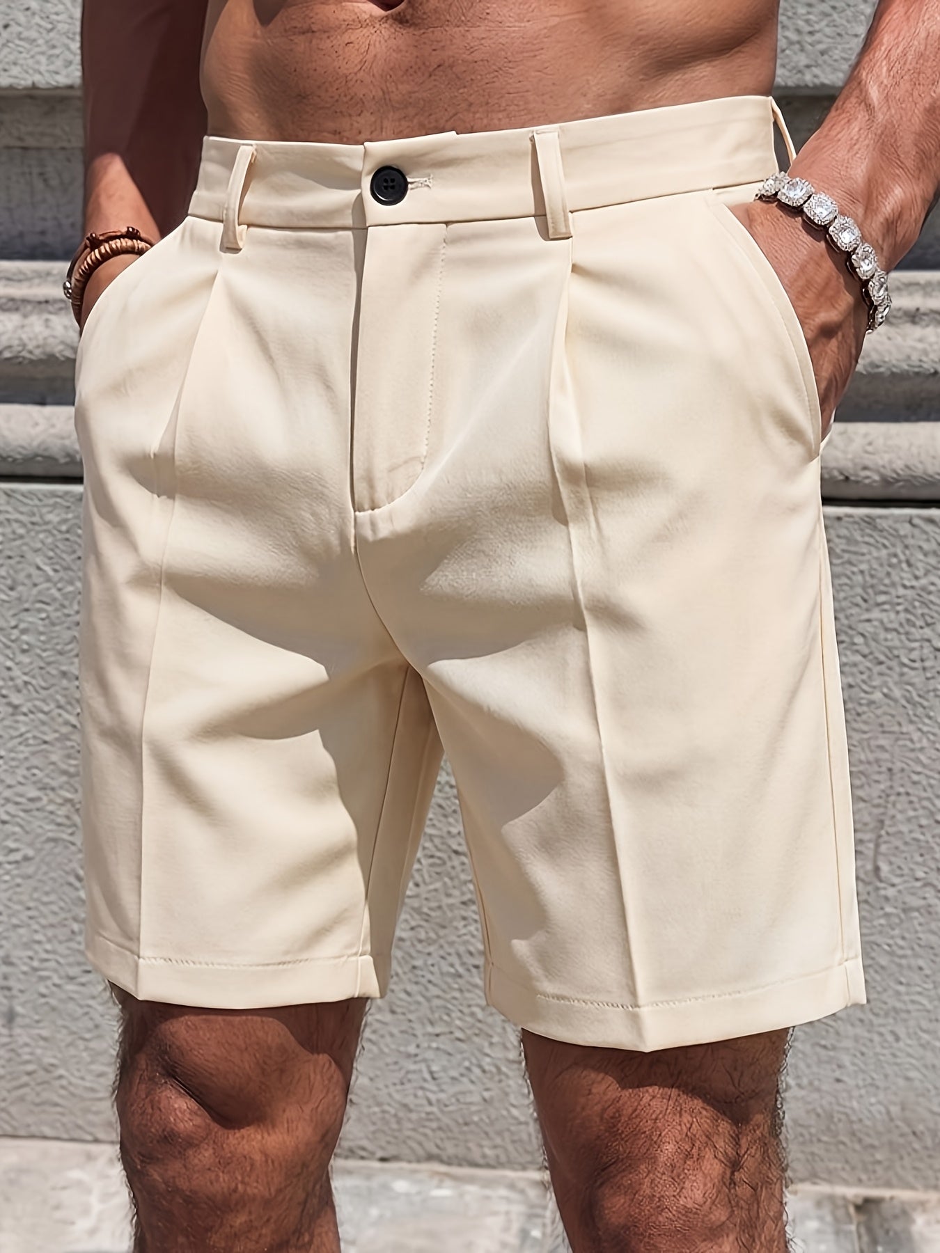 STRAIGHT LEG SHORTS FOR MEN