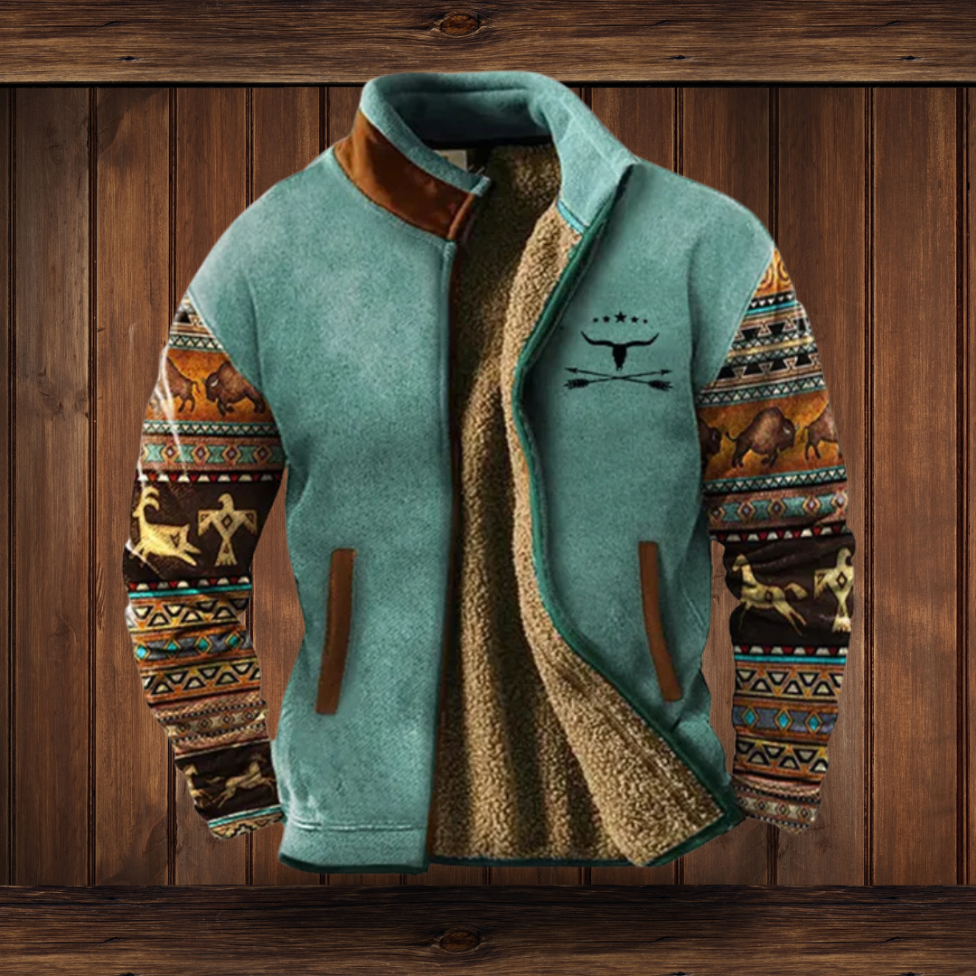 COLORBLOCK HOODED VEST FOR MEN