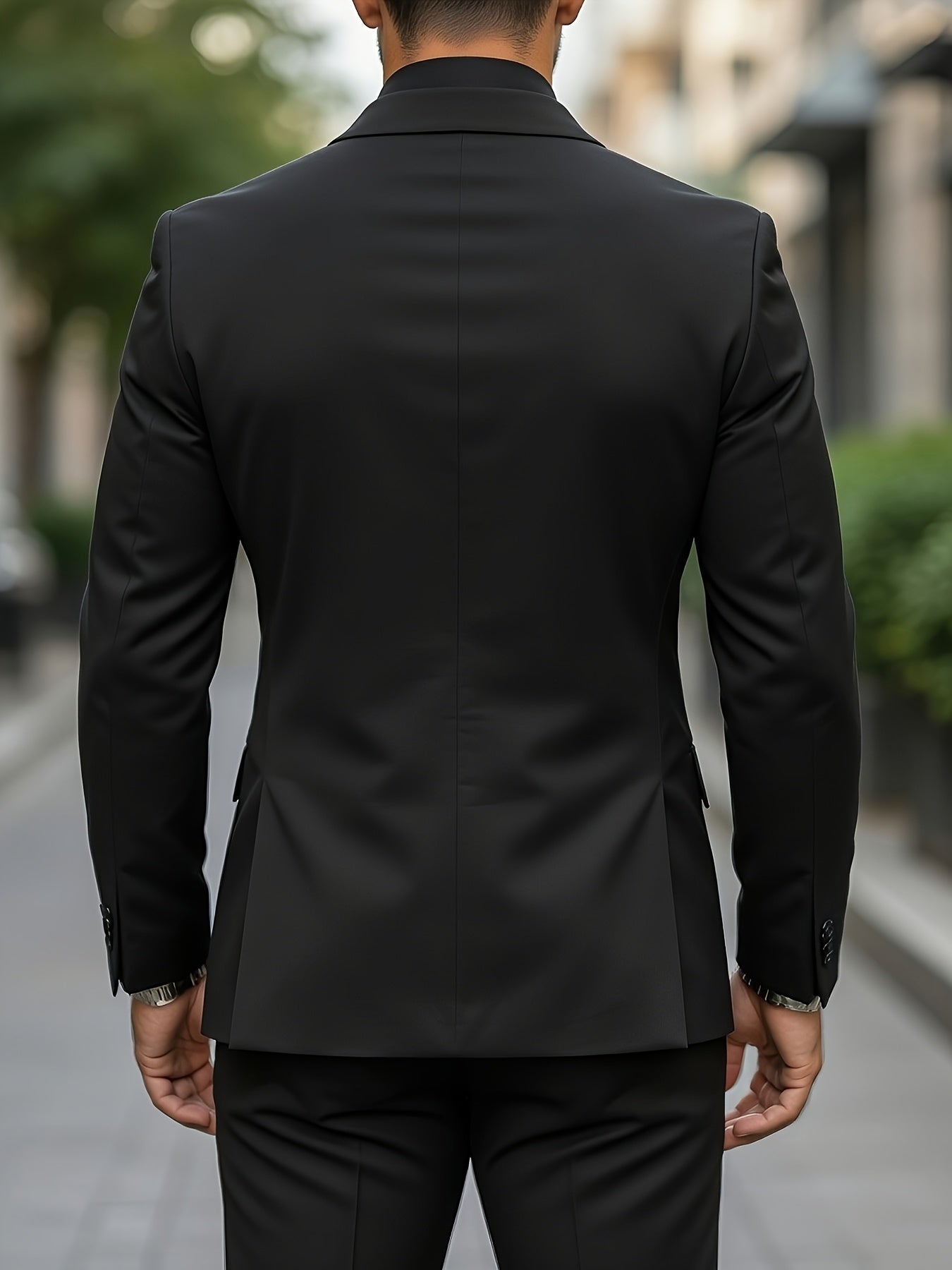 POLYESTER SUIT SET FOR MEN