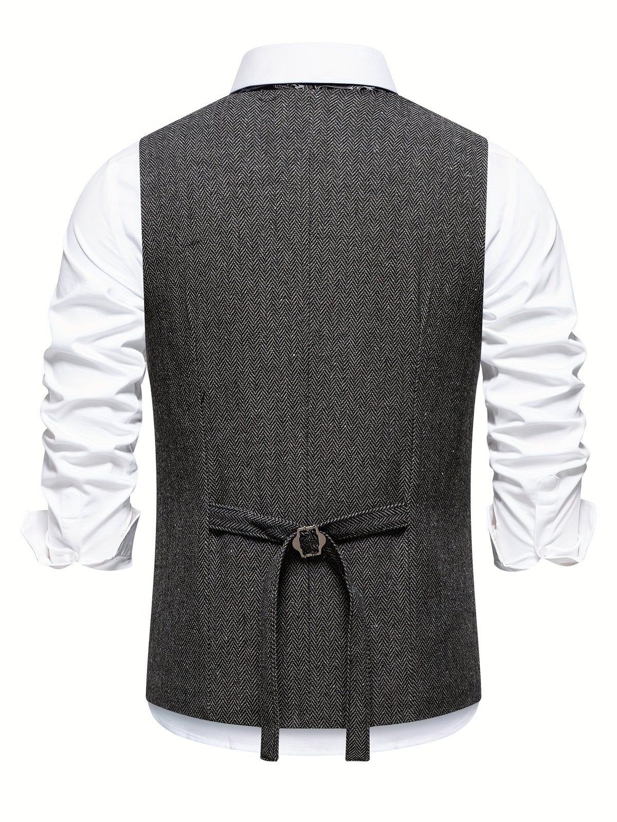 VINTAGE BUTTON VEST FOR MEN
