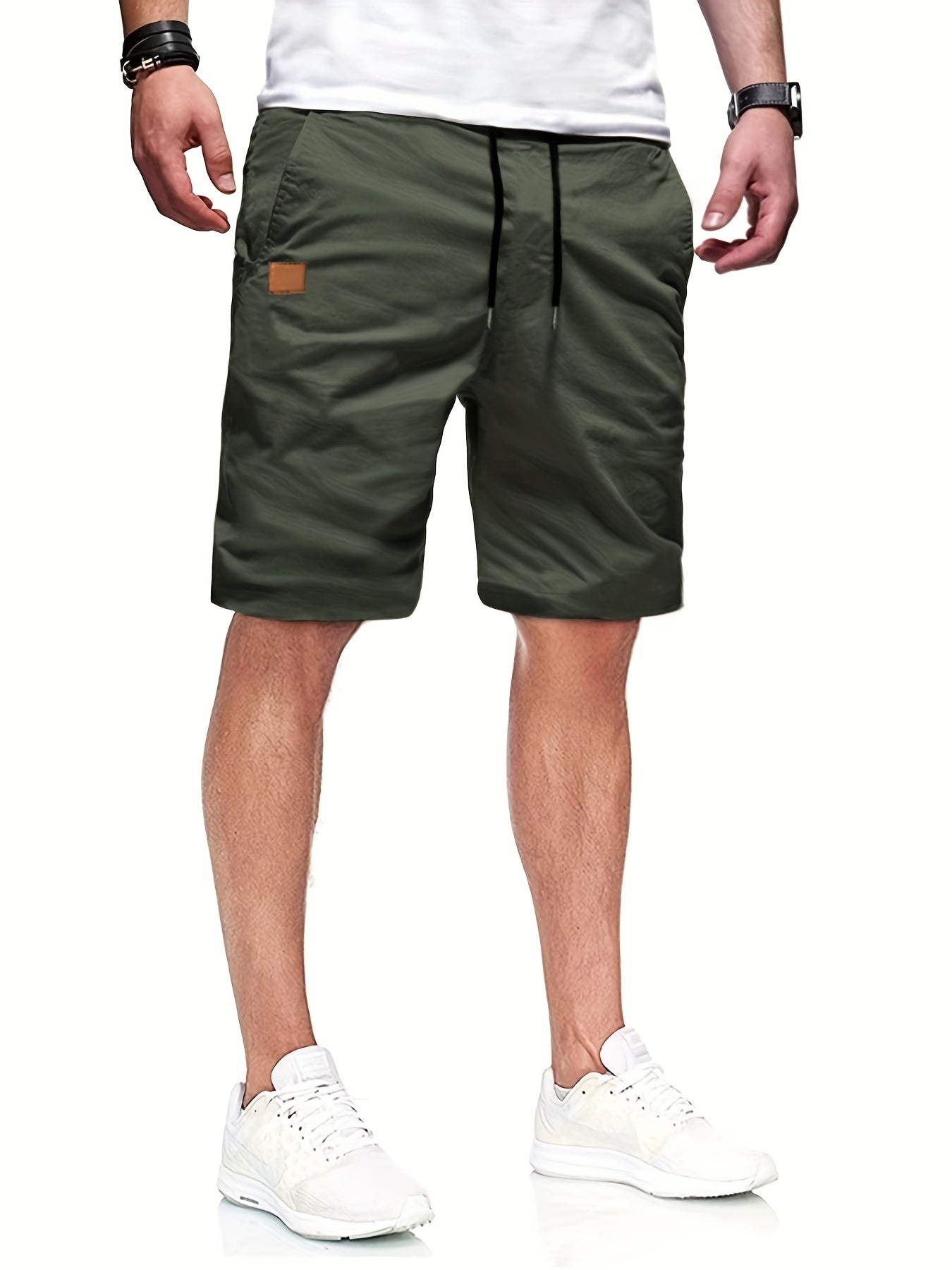PATCH CARGO SHORTS FOR MEN