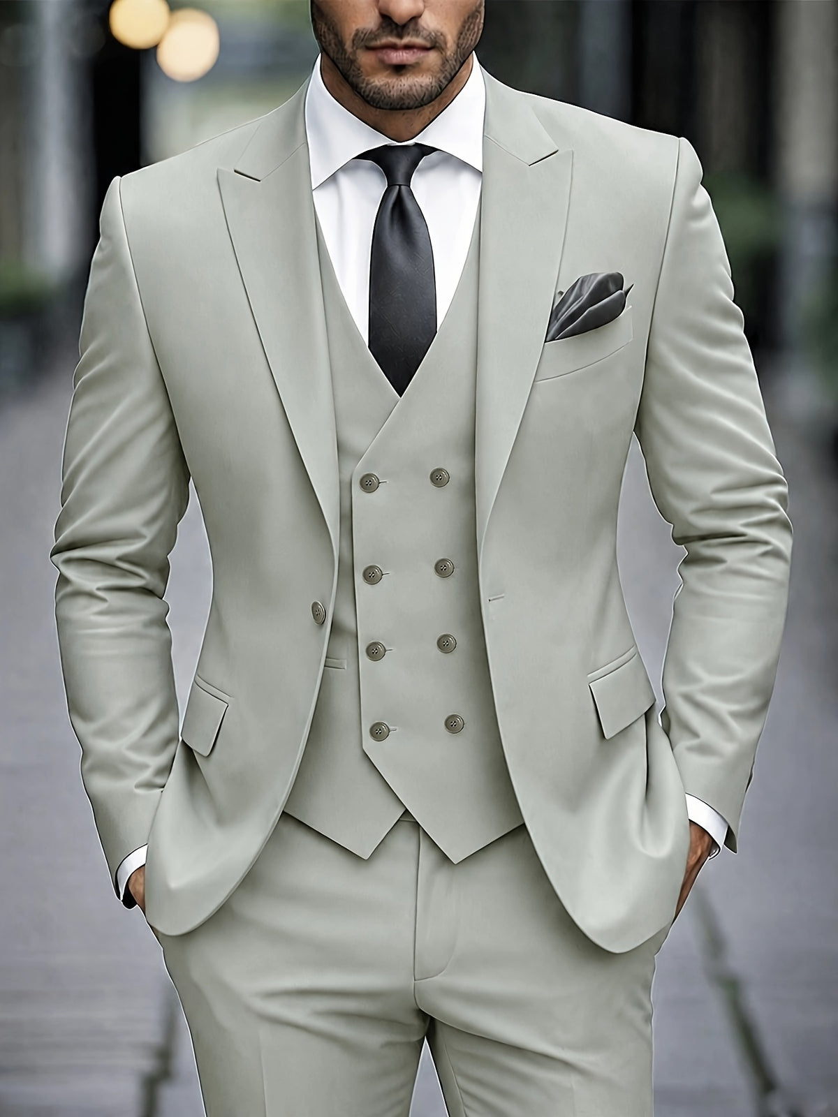 THREE PIECE SUIT SET FOR MEN