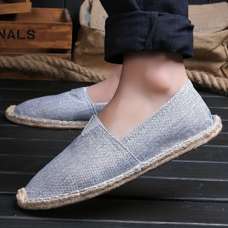 BREATHABLE ESPADRILLES FOR MEN