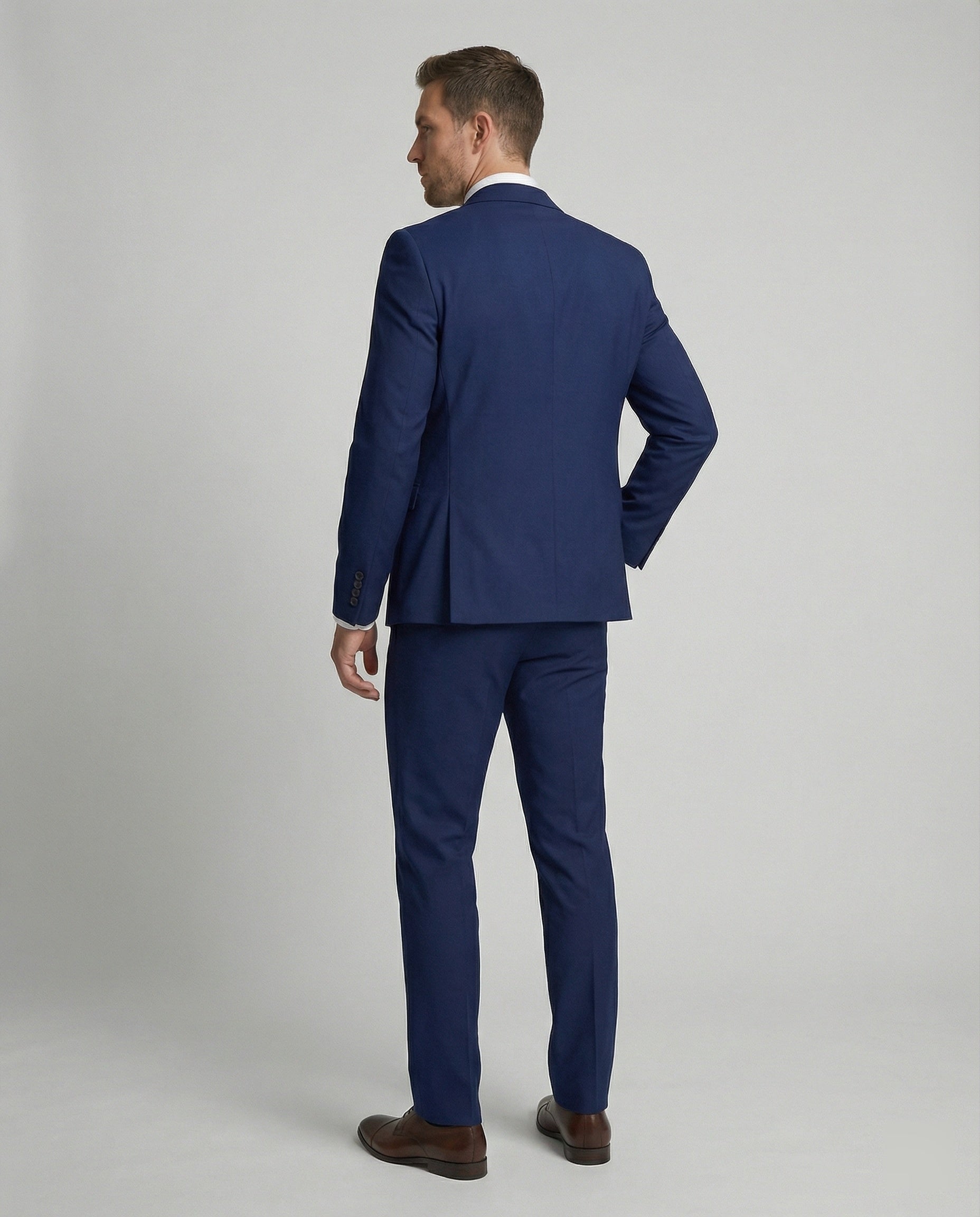 WOOL BLEND SUIT FOR MEN