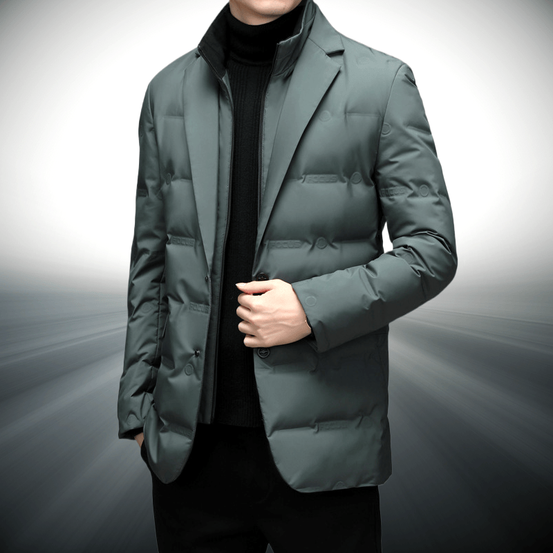 PADDED DOUBLE CLOSURE BLAZER FOR MEN