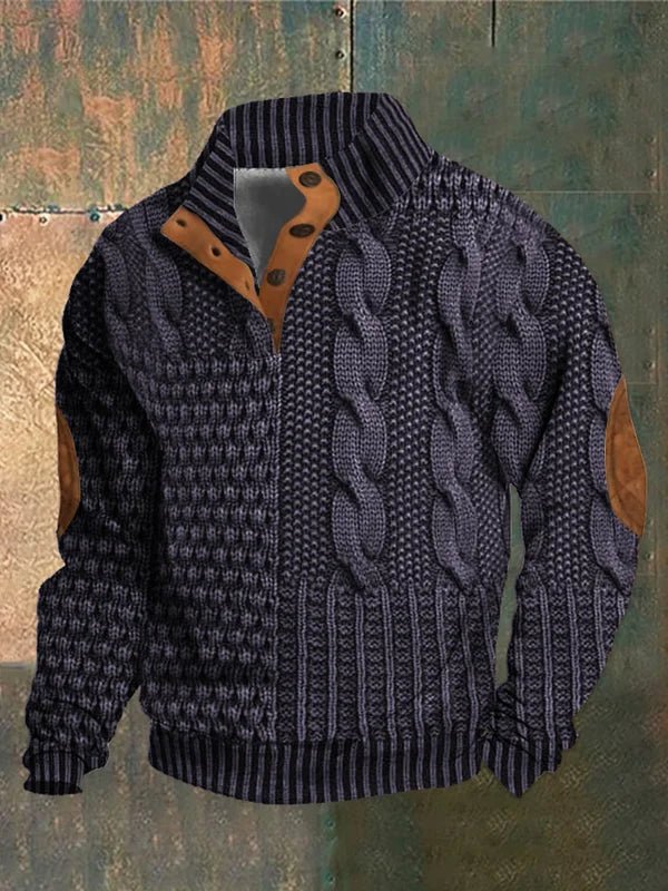 WENTWORTH LONDON | VINTAGE KNIT PULLOVER FOR MEN