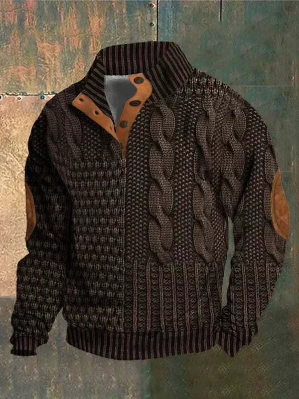WENTWORTH LONDON | VINTAGE KNIT PULLOVER FOR MEN