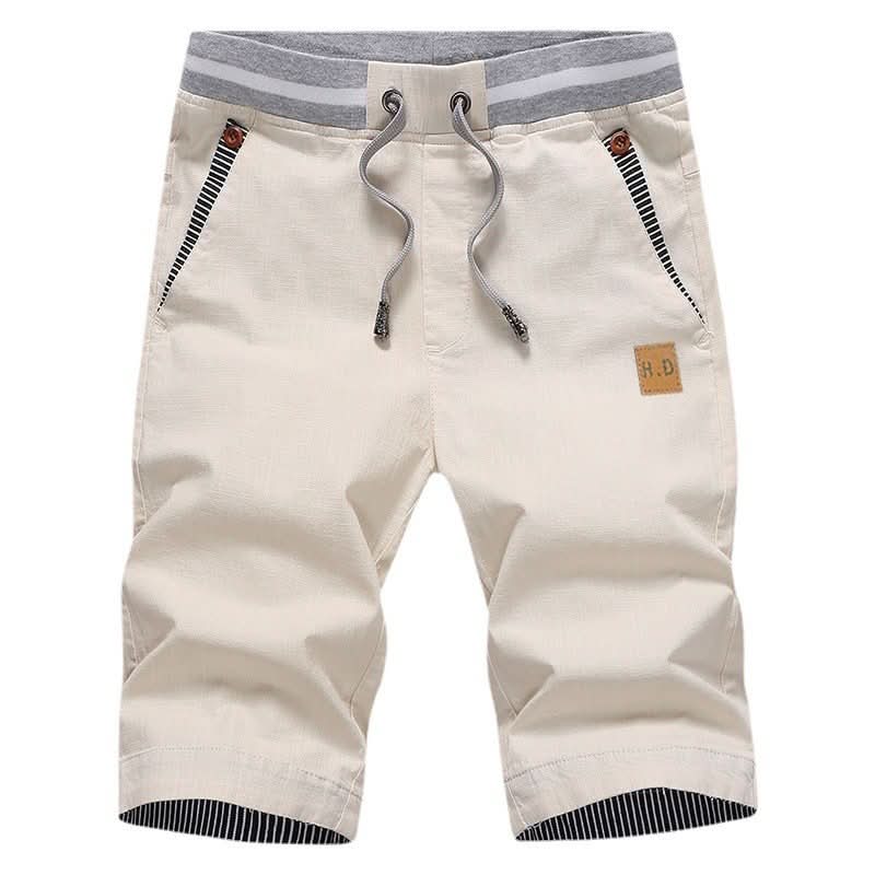 DRAWSTRING CHINO SHORTS FOR MEN