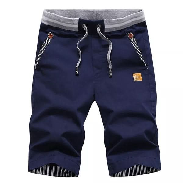 DRAWSTRING CHINO SHORTS FOR MEN