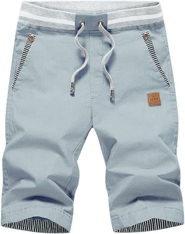 DRAWSTRING CHINO SHORTS FOR MEN