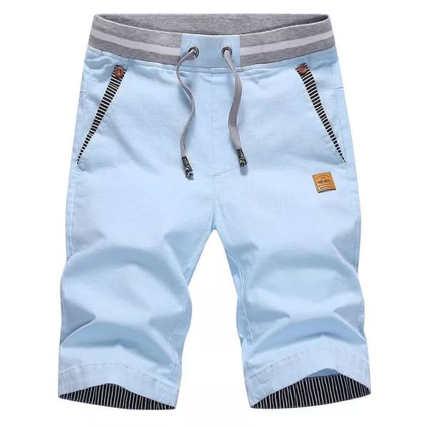 DRAWSTRING CHINO SHORTS FOR MEN