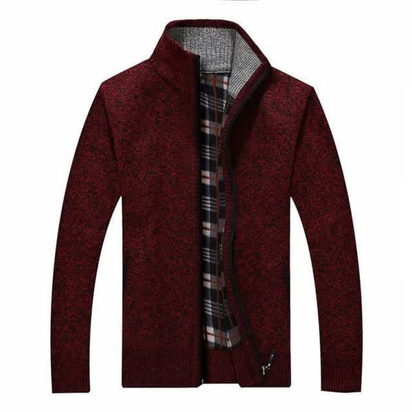 ZIP KNIT SWEATER FOR MEN
