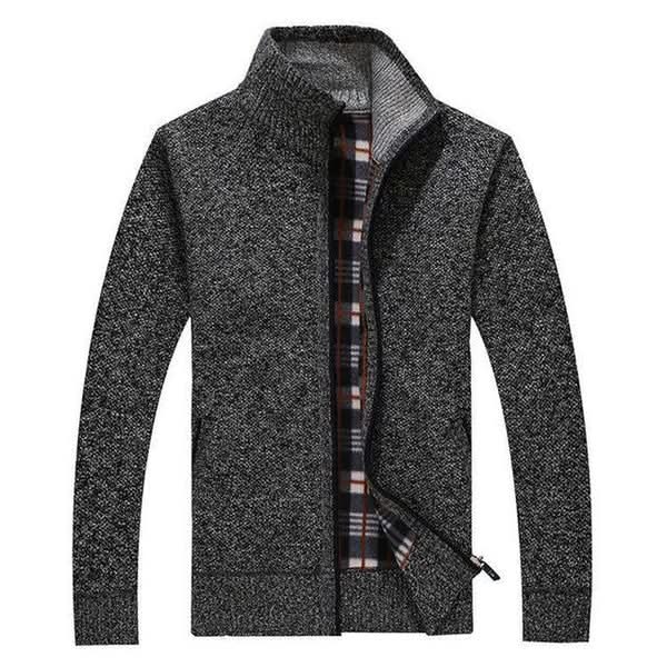 ZIP KNIT SWEATER FOR MEN