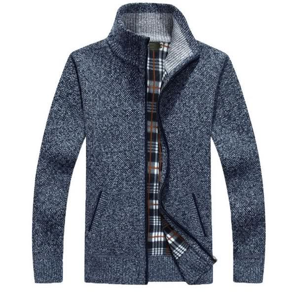 ZIP KNIT SWEATER FOR MEN