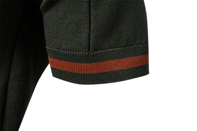 TEXTURED ZIP POLO FOR MEN