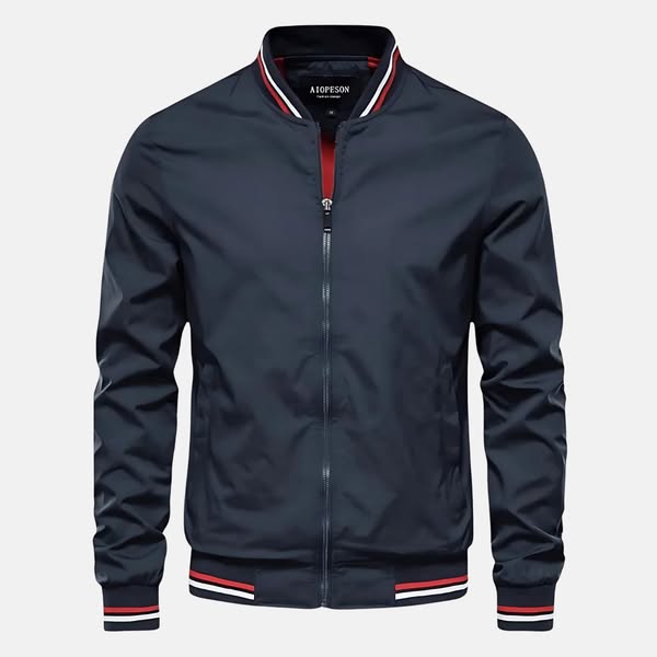 WATER REPELLENT BOMBER JACKET FOR MEN