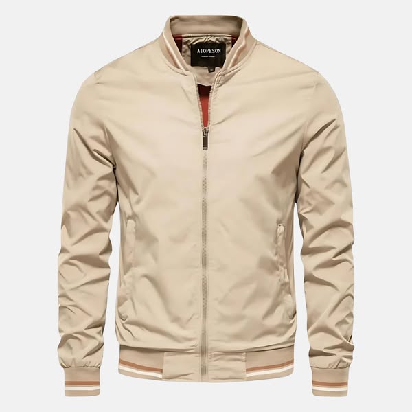 WATER REPELLENT BOMBER JACKET FOR MEN