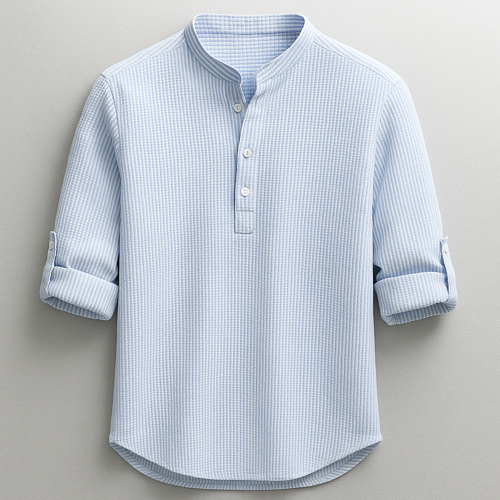 CURVED HEM SHIRT FOR MEN