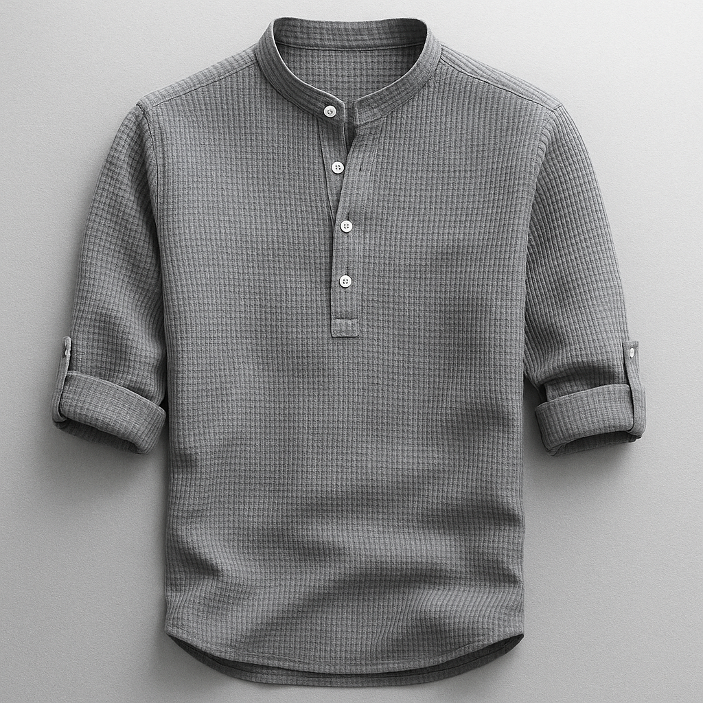 CURVED HEM SHIRT FOR MEN