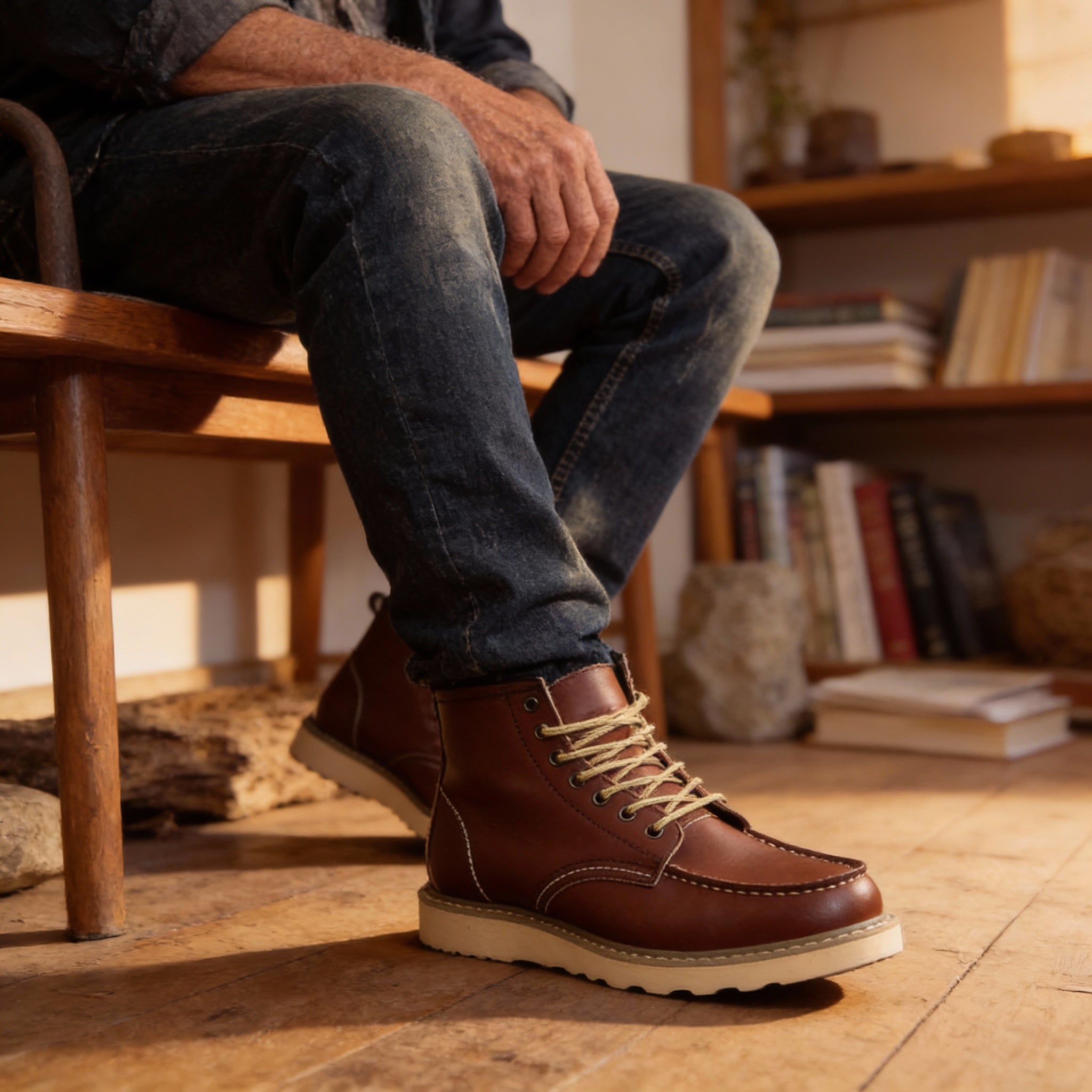 WENTWORTH LONDON | CLASSIC LACE-UP BOOTS FOR MEN