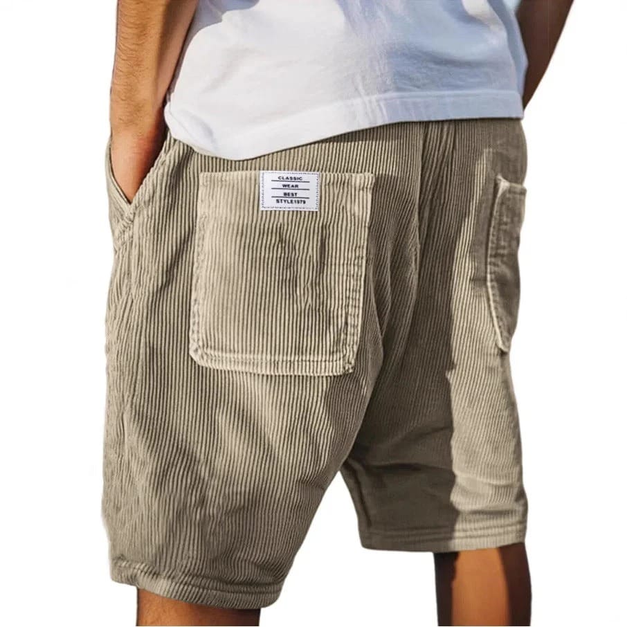 CORDUROY SHORTS FOR MEN