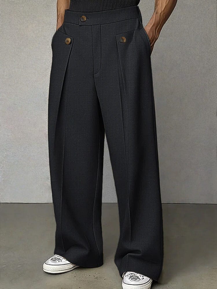 WENTWORTH LONDON | WIDE-LEG TROUSERS FOR MEN