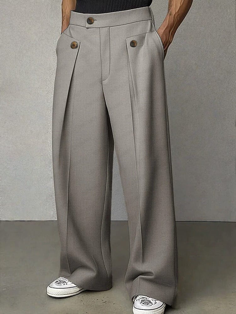 WENTWORTH LONDON | WIDE-LEG TROUSERS FOR MEN