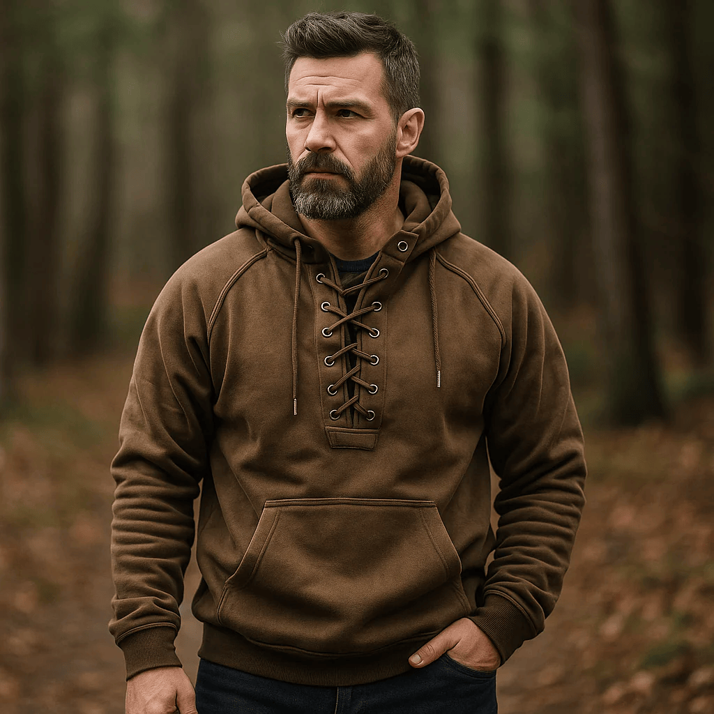 WENTWORTH LONDON | LACE HOODIE FOR MEN
