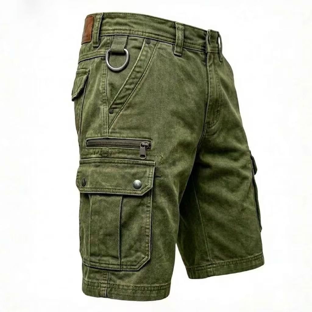 FUNCTIONAL CARGO SHORTS FOR MEN