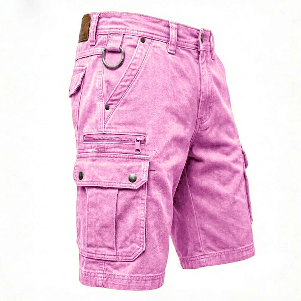 FUNCTIONAL CARGO SHORTS FOR MEN