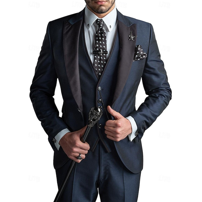 BUSINESS LINEN SUIT FOR MEN