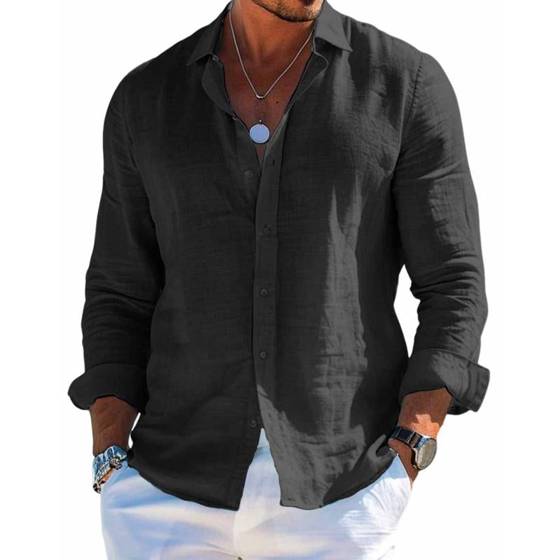 LIGHT LINEN SHIRT FOR MEN