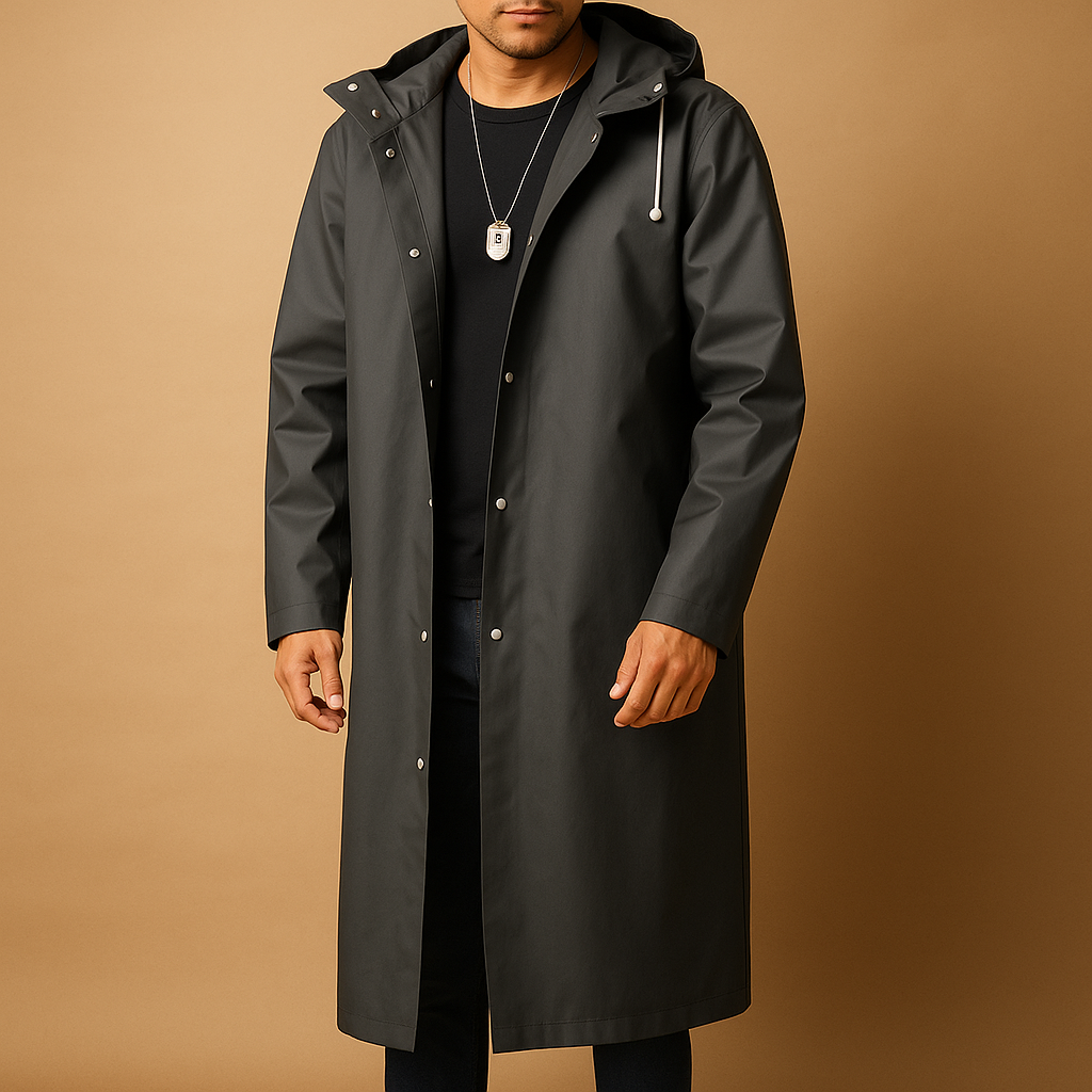 LONG RAINCOAT FOR MEN