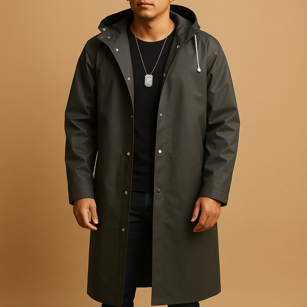 LONG RAINCOAT FOR MEN