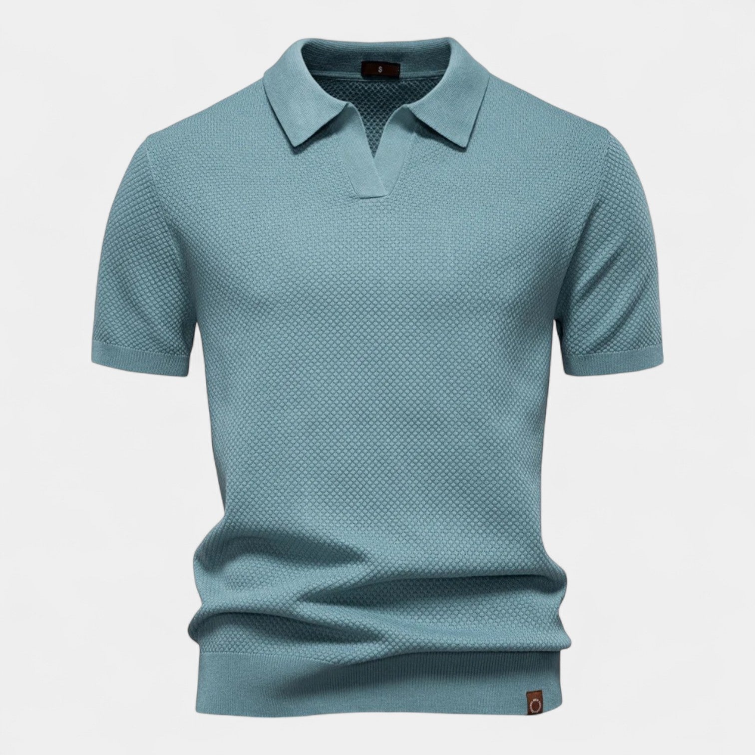 OPEN-COLLAR POLO FOR MEN