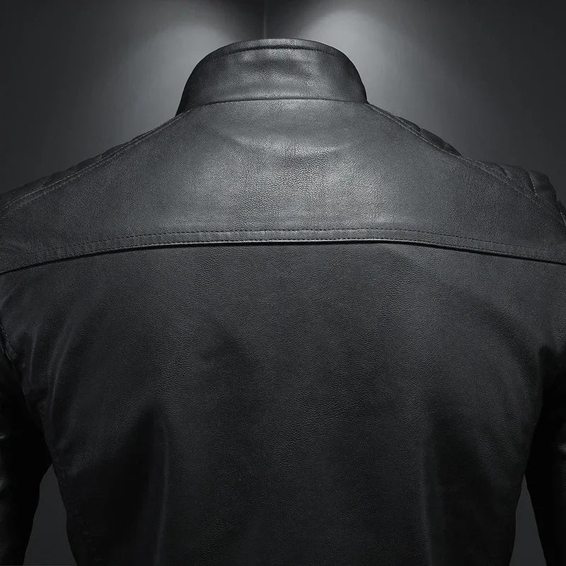 RAISED COLLAR ZIP JACKET FOR MEN