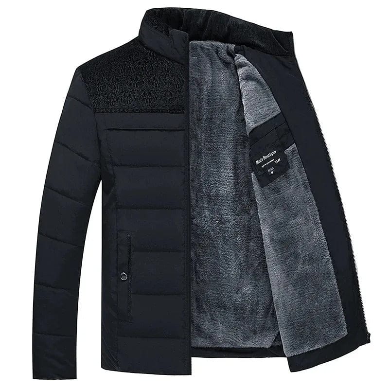 QUILTED FLEECE JACKET FOR MEN
